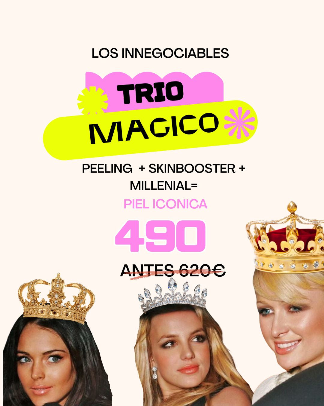 Pack TRIO MAGICO - Peeling + Skinbooster + Millennial