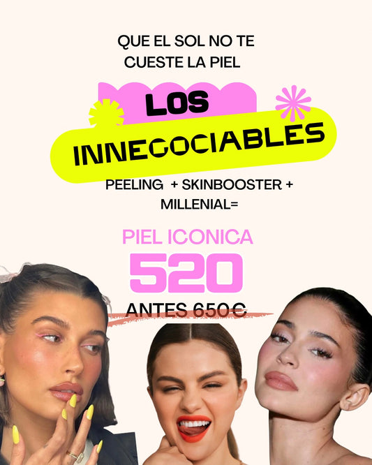 Pack LOS INNEGOCIABLES - Peeling + Skinbooster + Millennial